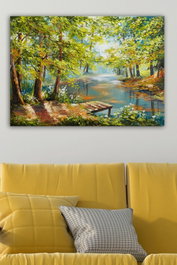 Wallity Lienzo Decorativo Unknown 50 x 70 cm Multicolor